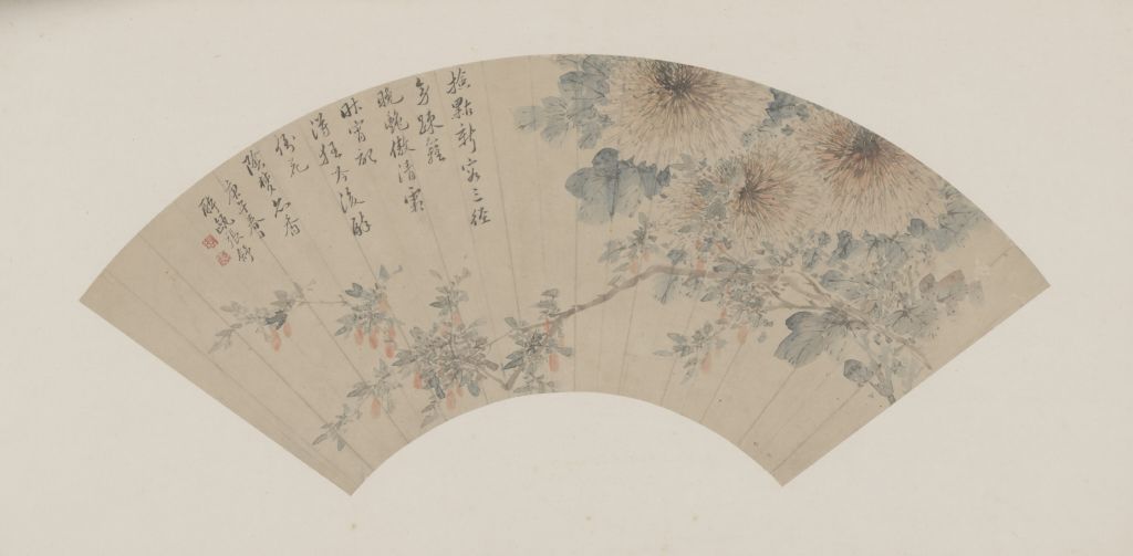 图片[1]-Zhang Shuqiu’s flower picture fan page-China Archive